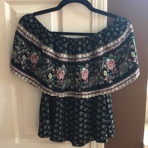 Off the shoulder top